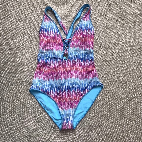 BECCA One Piece Swimsuit Sz Large - Picture 1 of 5